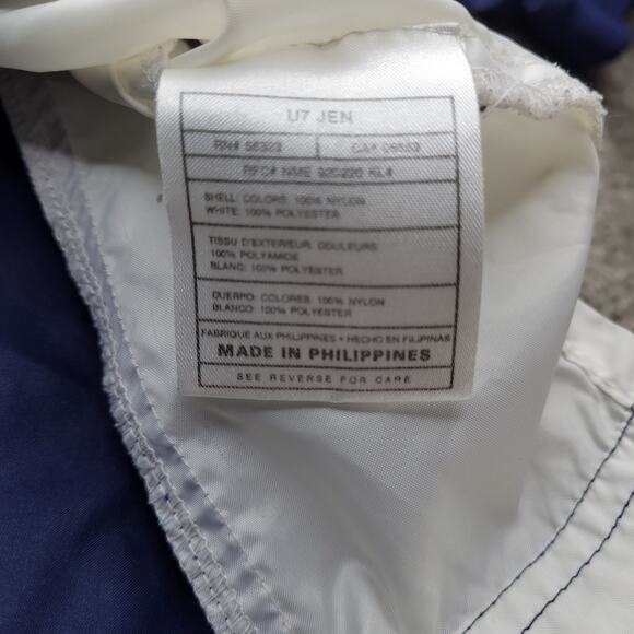 Nike Blue Green White Color block Pullover Windbreaker Jacket Mens Size XXL - Picture 5 of 7